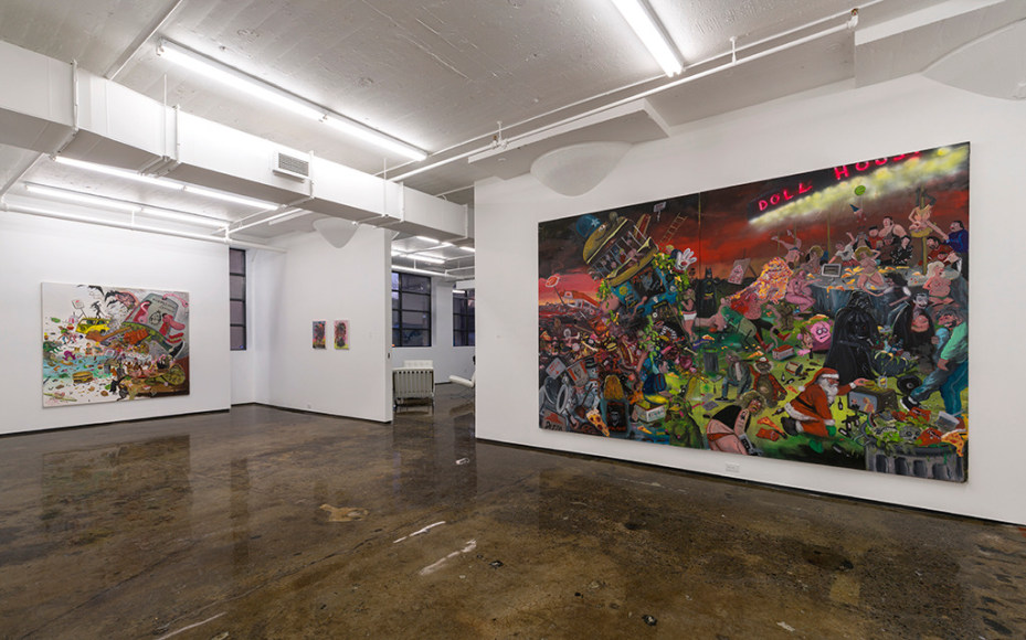 JOE BECKER | BLACK KNIGHTS OF COCKAIGNE | INSTALLATION VIEW | PATRICK MIKHAIL GALLERY | MONTRÉAL | 2016