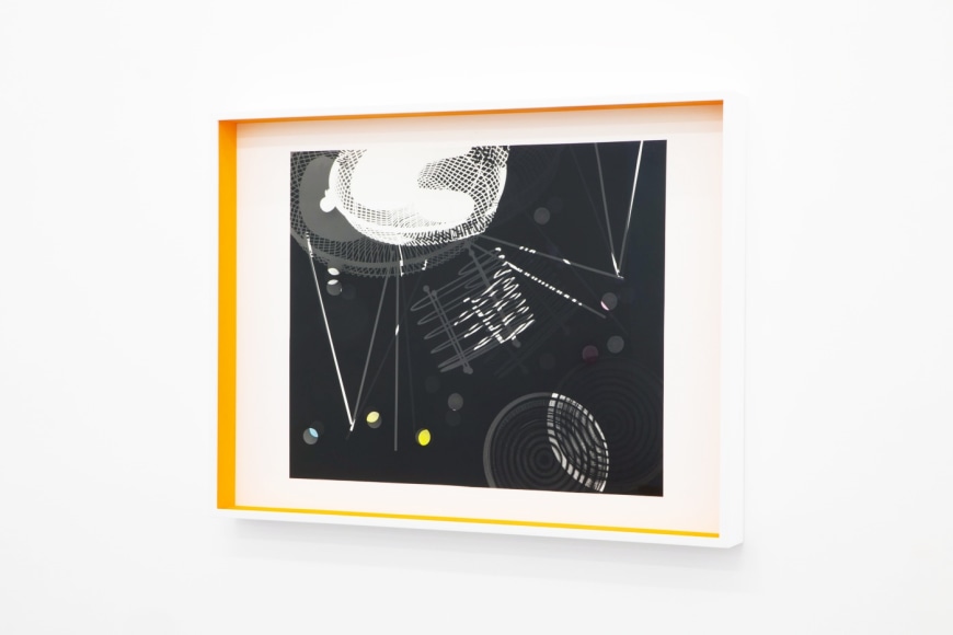 JANET JONES | SPACE JUNK #5 | PHOTOGRAM-SILVER / HAND TINTED | 24.5 X 32.5 INCHES | 2017