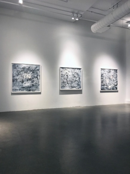 AMY SCHISSEL | HYPER-ATLAS | INSTALLATION VIEW | PATRICK MIKHAIL GALLERY | MONTRÉAL | 2018