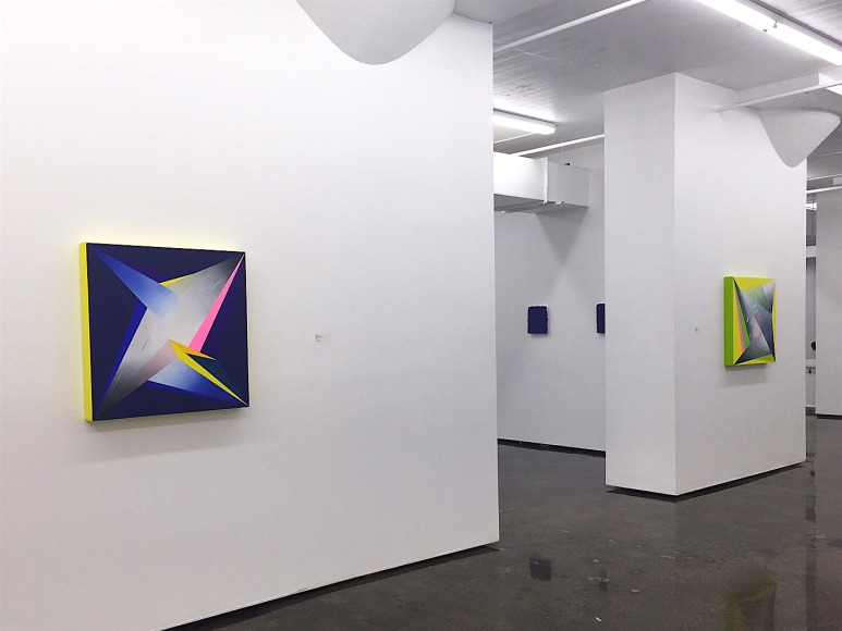 JANET JONES | STARRY, STARRY NITE #1 & #4 | VUE D'EXPOSITION | 30 X 30 INCHES EACH | GALERIE PATRICK MIKHAIL | MONTRÉAL | 2016