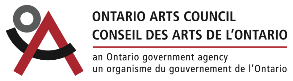 "Cheryl Pagurek remercie chaleureusement le soutien financier du Conseil des arts de l'Ontario et de la Ville d'Ottawa",  
