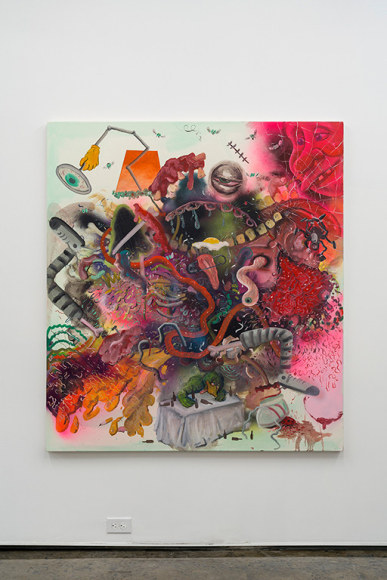 JOE BECKER | BLACK KNIGHTS OF COCKAIGNE | INSTALLATION VIEW | PATRICK MIKHAIL GALLERY | MONTRÉAL | 2016