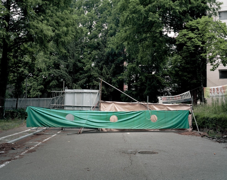 JINYOUNG KIM | BARRICADE | C-PRINT | 19 X 24 INCHES | EDITION OF 5 | 2019,  