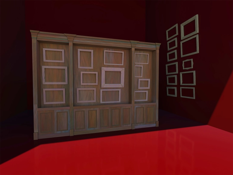CLAUDIA HART | HERMITAGE 01 | NFT BORN-DIGITAL FILE | 2021,  