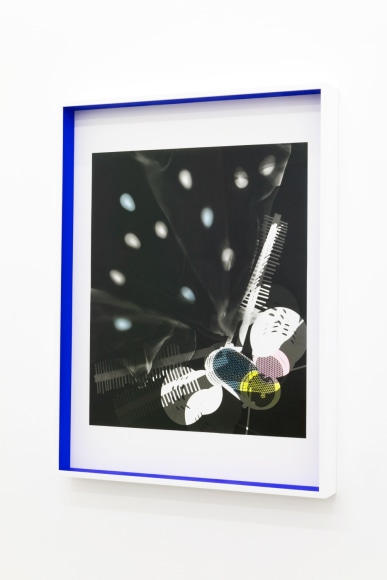 JANET JONES | SPACE JUNK #3 | PHOTOGRAM-SILVER / HAND TINTED | 24.5 X 32.5 INCHES | 2017,  
