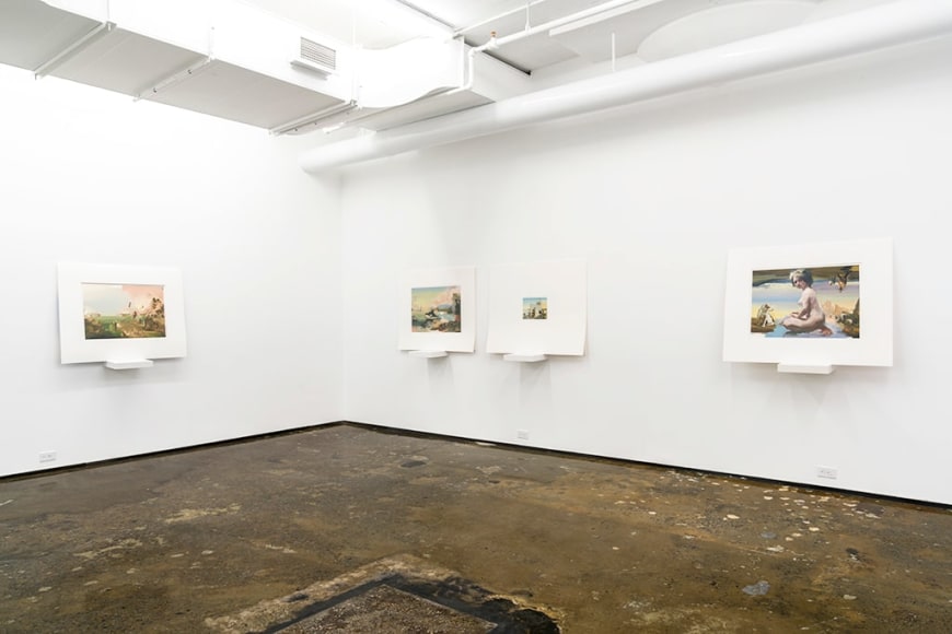 ANDREW MORROW | TEN PAINTINGS SMALL | VUE D'EXPOSITION | GALERIE PATRICK MIKHAIL | MONTRÉAL | 2017