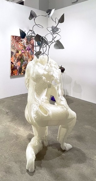 GRACELEE LAWRENCE | REAFFIRMING A WIDESPREAD BUT SUPERFICIAL UNDERSTANDING | 3D PRINTED PLA, STEEL, AUTO PAINT | 2023