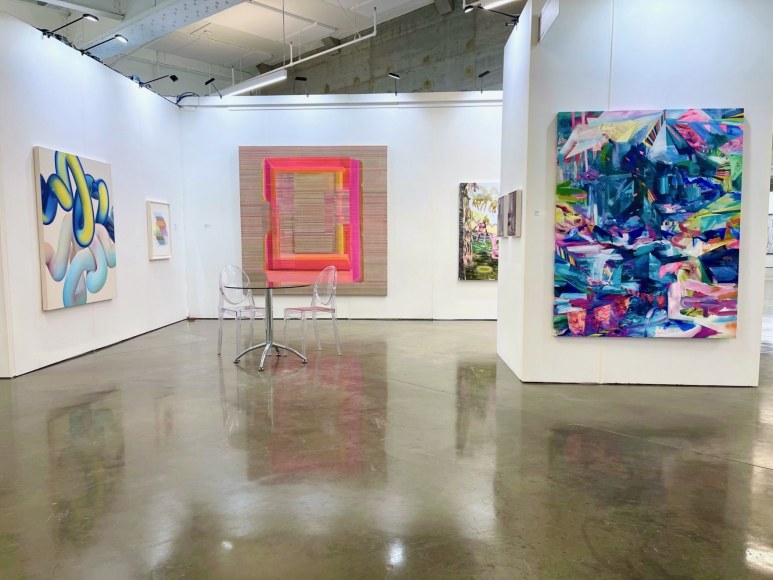 ANTONIETTA GRASSI | INSTALLATION VIEW | PATRICK MIKHAIL | PAPIER ART FAIR | MONTREAL | NOVEMBER 2021