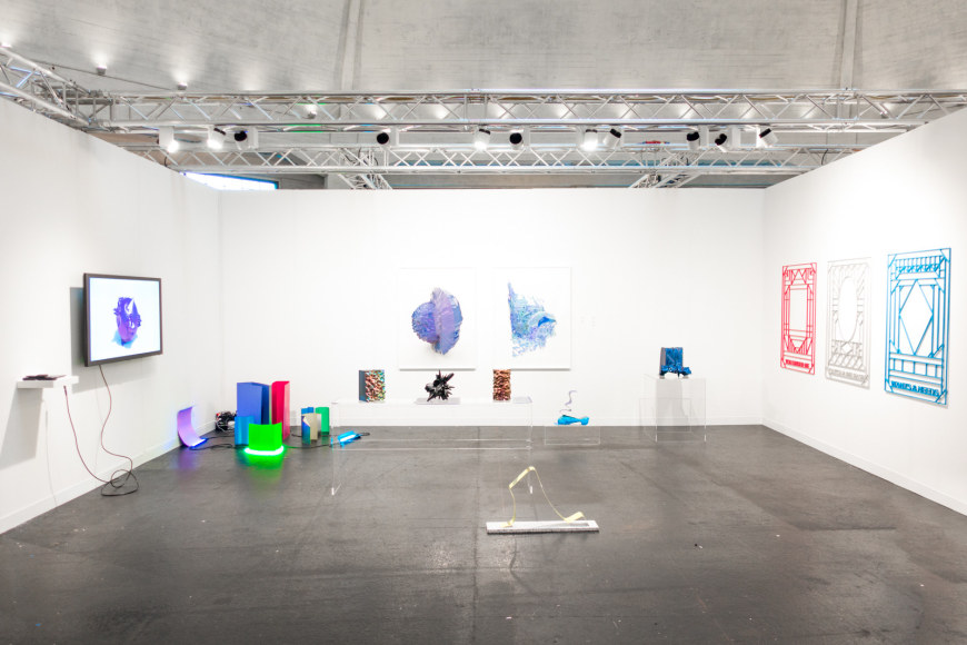 OLIVER PAUK & MICHAEL VICKERS | INSTALLATION VIEW | VOLTA 12 BASEL | JUNE 2016 | PATRICK MIKHAIL GALLERY,  