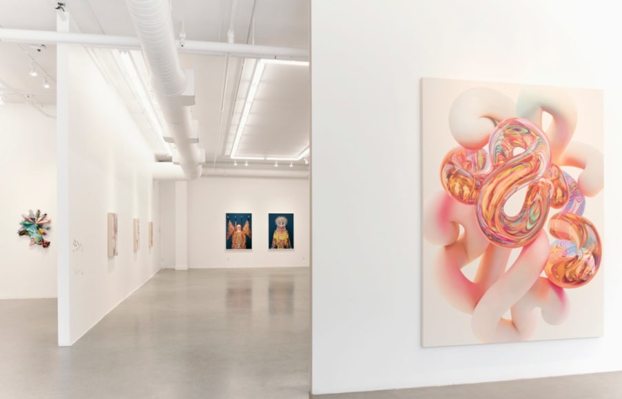 LA THÉORIE DES RÉSEAUX | THE THEORY OF NETWORKS | PATRICK MIKHAIL | VUE D'INSTALLATION