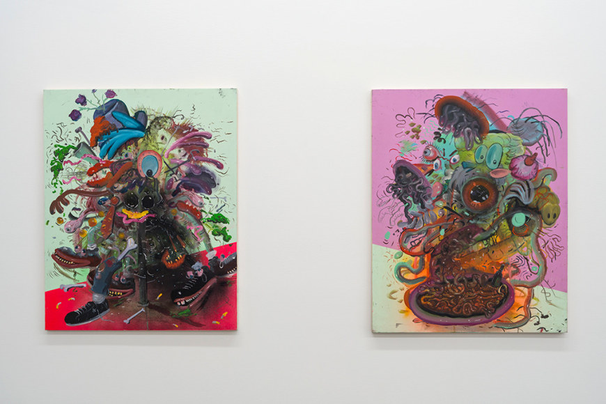JOE BECKER | BLACK KNIGHTS OF COCKAIGNE | INSTALLATION VIEW | PATRICK MIKHAIL GALLERY | MONTRÉAL | 2016