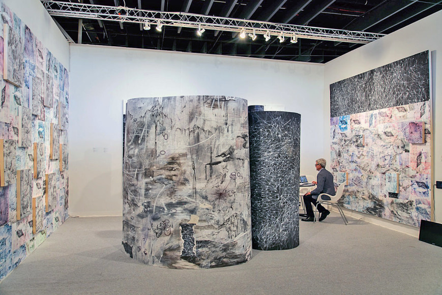 AMY SCHISSEL | DOUBLE STANDARD | INSTALLATION VIEW | VOLTA NEW YORK | 2016,  