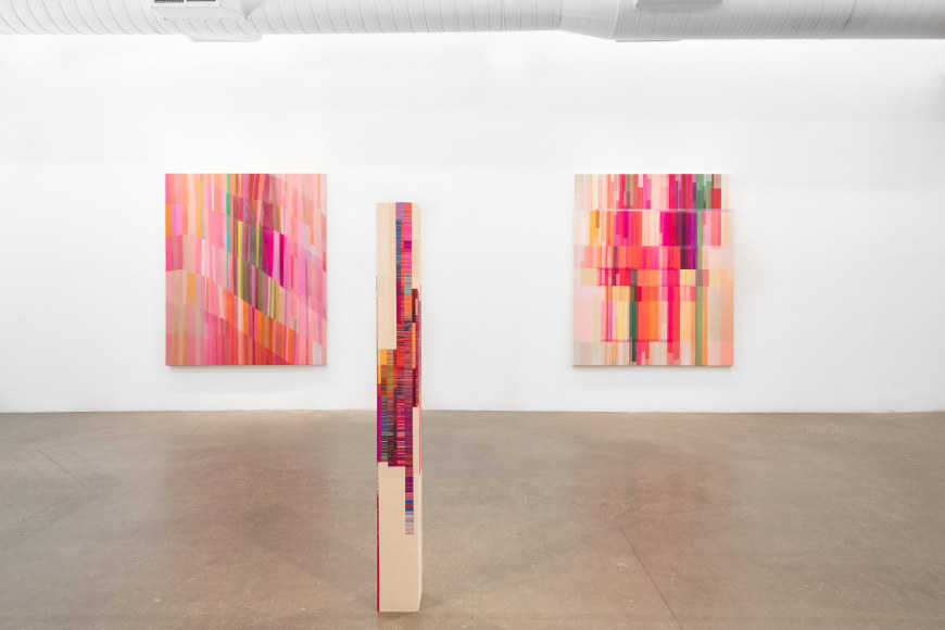 ANTONIETTA GRASSI | ZIP STACK FLOW | INSTALLATION VIEW | PATRICK MIKHAIL,  