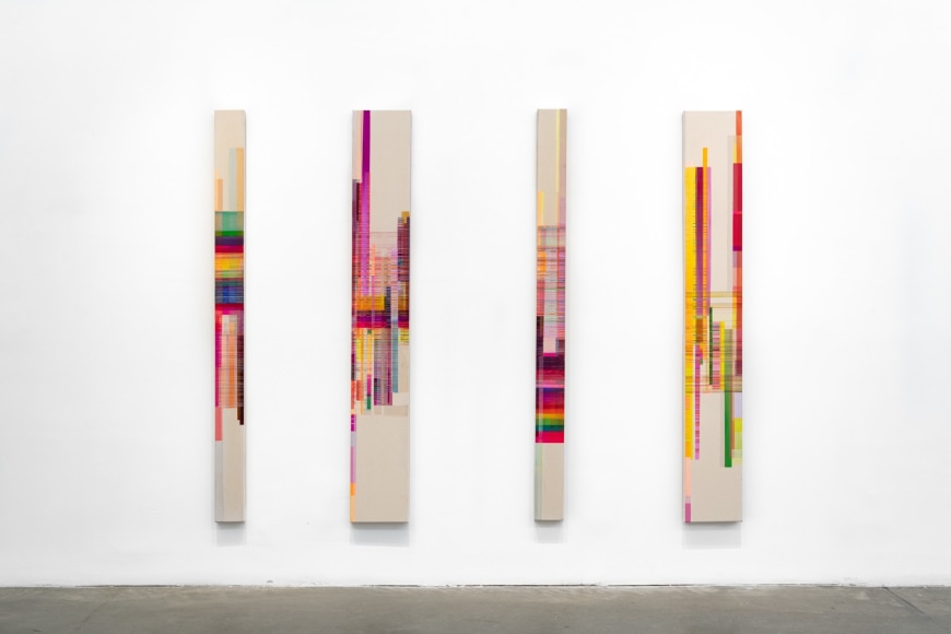 ANTONIETTA GRASSI | ZIP STACK FLOW | INSTALLATION VIEW | PATRICK MIKHAIL,  