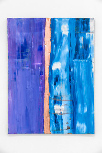 PAUL BUREAU | EPHEMERAL (COPPER #4) | OIL ON COPPER AND MDF | 48 X 36 INCHES | 2019