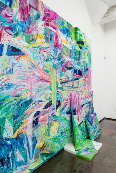AMY SCHISSEL | WORLDS A PART | INSTALLATION VIEW | PATRICK MIKHAIL GALLERY MONTRÉAL | 2015