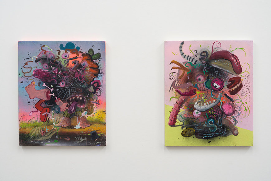 JOE BECKER | BLACK KNIGHTS OF COCKAIGNE | INSTALLATION VIEW | PATRICK MIKHAIL GALLERY | MONTRÉAL | 2016