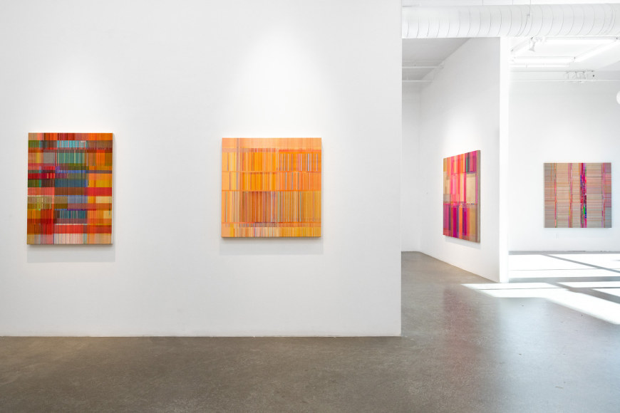 ANTONIETTA GRASSI | ZIP STACK FLOW | INSTALLATION VIEW | PATRICK MIKHAIL,  