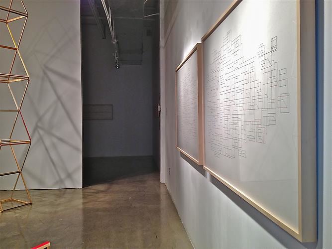 JOSÉE DUBEAU | LIGHT DISTANCE | INSTALLATION VIEW | PATRICK MIKHAIL GALLERY | OTTAWA | 2012