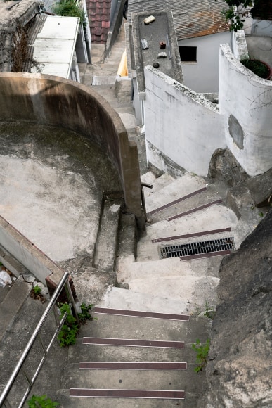 JINYOUNG KIM | SINDANG AREA 9, STAIRS | C-PRINT MOUNTED ON DIBOND | 20&nbsp;X 30 INCHES |&nbsp;2019, &nbsp;