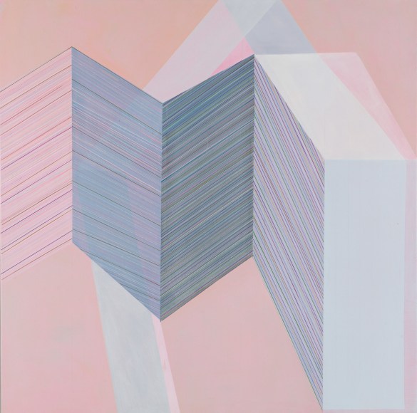 ANTONIETTA GRASSI | SCREEN SHOT&nbsp;| ACRYLIC, OIL AND INK ON CANVAS | 54&nbsp;x 48 INCHES&nbsp;| 2017