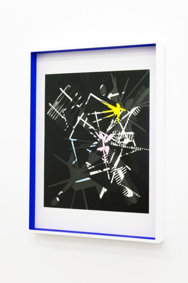 JANET JONES | SPACE JUNK #6 | PHOTOGRAM-SILVER / HAND TINTED | 24.5 X 32.5 INCHES | 2017,  