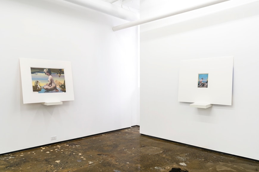 ANDREW MORROW | TEN PAINTINGS SMALL | VUE D'EXPOSITION | GALERIE PATRICK MIKHAIL | MONTRÉAL | 2017