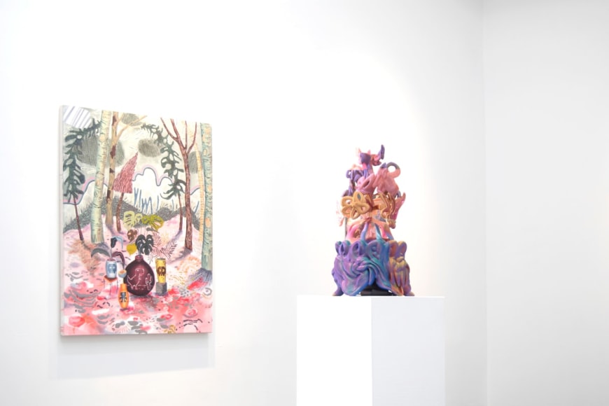 LA THÉORIE DES RÉSEAUX | THE THEORY OF NETWORKS | PATRICK MIKHAIL | VUE D'INSTALLATION