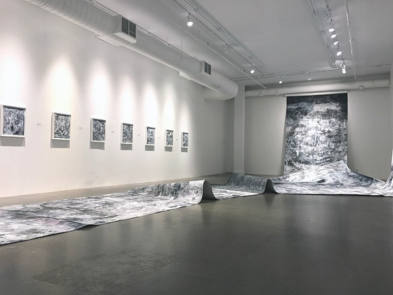 AMY SCHISSEL | HYPER-ATLAS | INSTALLATION VIEW | PATRICK MIKHAIL GALLERY | MONTRÉAL | 2018