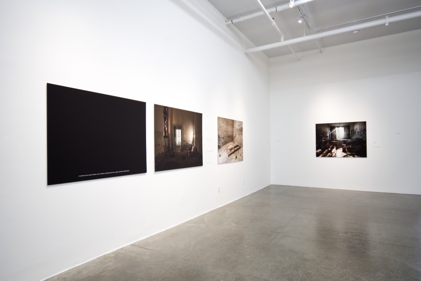 NATASCHA NIEDERSTRASS | RUINENLUST | VUE D'INSTALLATION | PATRICK MIKHAIL