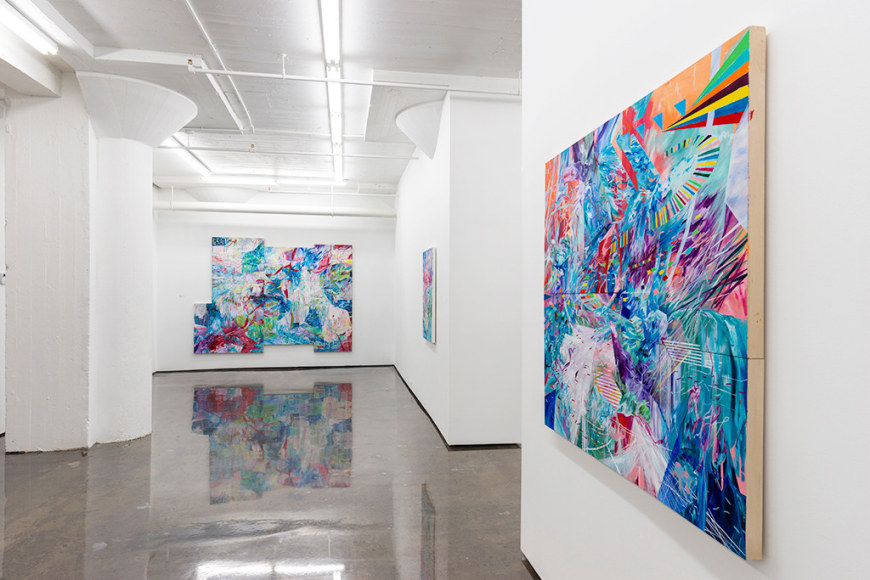AMY SCHISSEL | WORLDS A PART | INSTALLATION VIEW | PATRICK MIKHAIL GALLERY MONTRÉAL | 2015