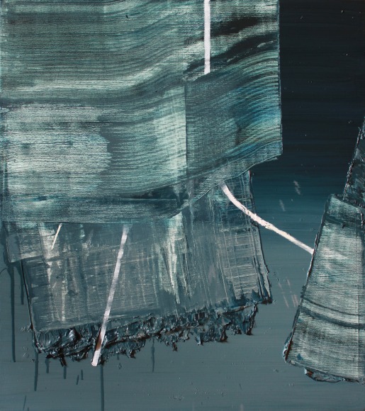 SCOTT EVERINGHAM | CRYSTAL SPINES | HUILE SUR TOILE | 34 X 30 POUCES | 2015