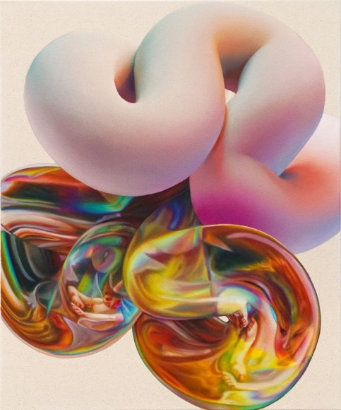 VICKIE VAINIONP&Auml;&Auml; | CHERUB VI | OIL ON CANVAS | 20 X 24 INCHES | 2025