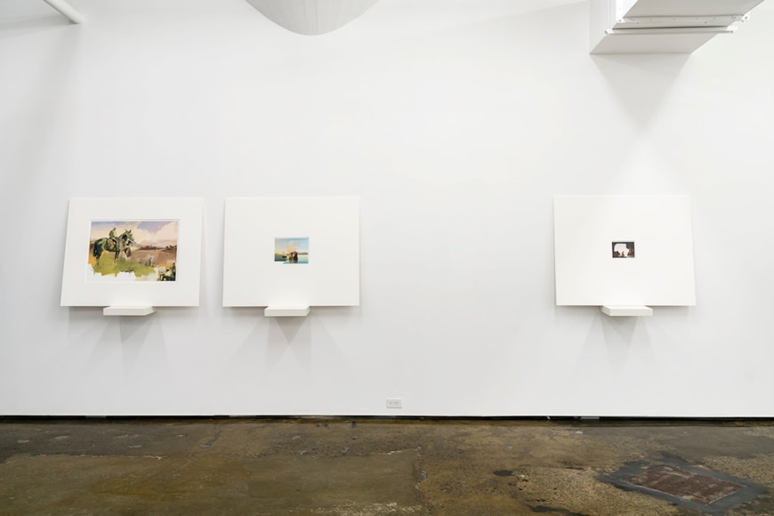 ANDREW MORROW | TEN PAINTINGS SMALL | VUE D'EXPOSITION | GALERIE PATRICK MIKHAIL | MONTRÉAL | 2017