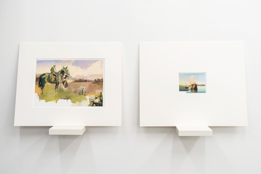 ANDREW MORROW | TEN PAINTINGS SMALL | VUE D'EXPOSITION | GALERIE PATRICK MIKHAIL | MONTRÉAL | 2017
