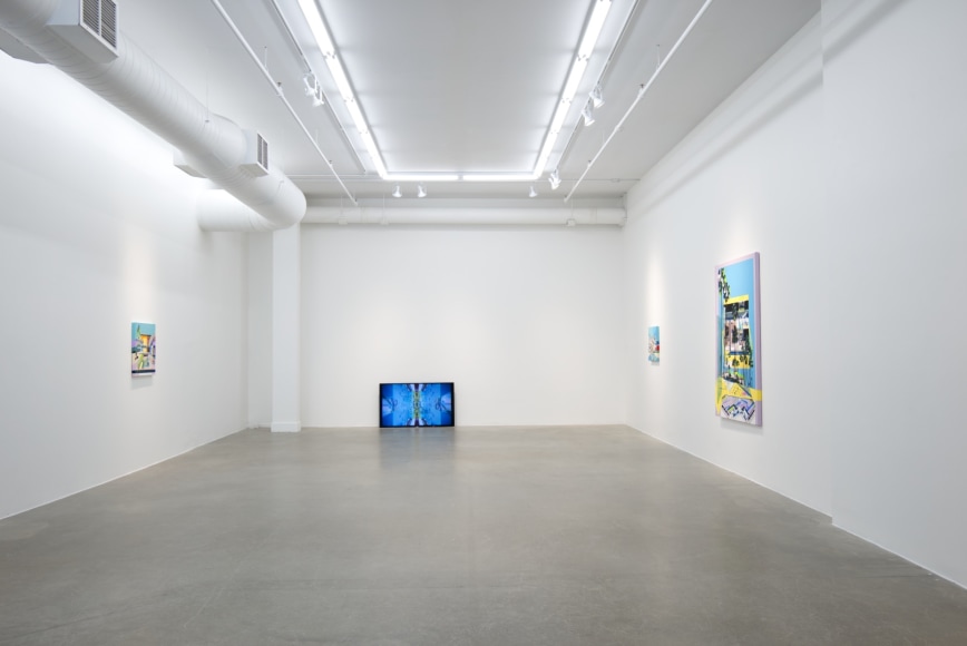 LANDSCAPES OF DIGITAL EXISTENCES EXHIBITION 2025, LANDSCAPES OF DIGITAL EXISTENCES | Installation view | PATRICK MIKHAIL | MONTRÉAL