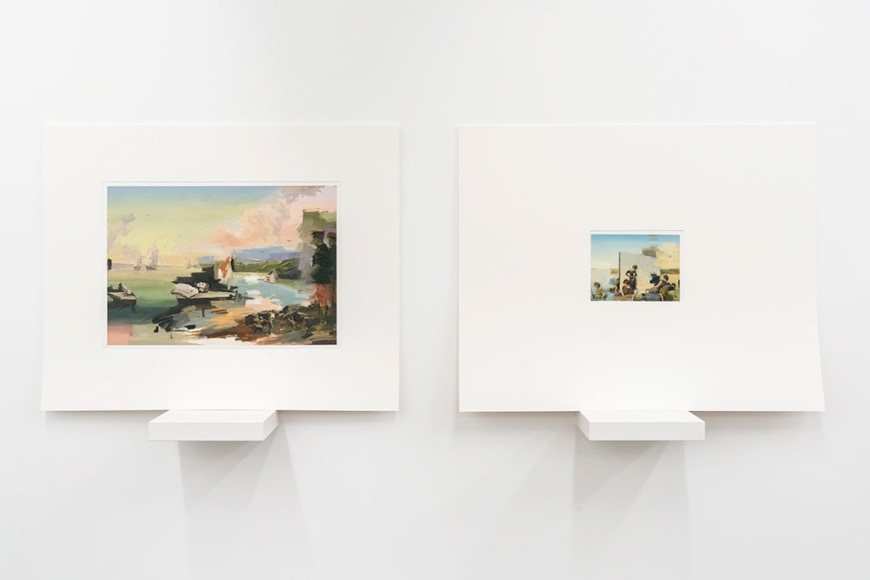 ANDREW MORROW | TEN PAINTINGS SMALL | VUE D'EXPOSITION | GALERIE PATRICK MIKHAIL | MONTRÉAL | 2017