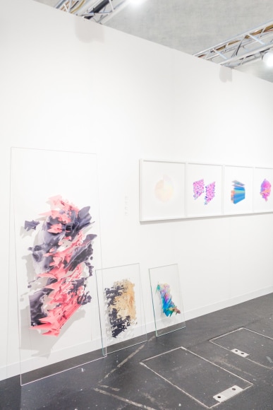 OLIVER PAUK & MICHAEL VICKERS | INSTALLATION VIEW | VOLTA 12 BASEL | JUNE 2016 | PATRICK MIKHAIL GALLERY