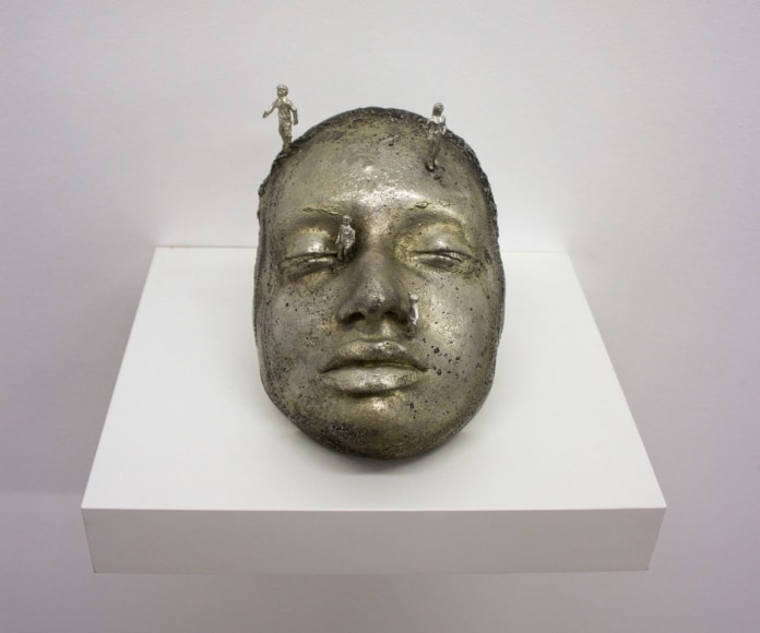 MARIE ARCHAMBAULT | TOMBÉ DANS L'OUBLI | TIN | 8 X 5 X 3 INCHES | 2016