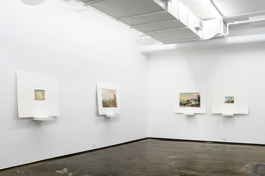 ANDREW MORROW | TEN PAINTINGS SMALL | VUE D'EXPOSITION | GALERIE PATRICK MIKHAIL | MONTRÉAL | 2017