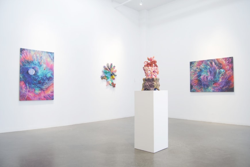 LA THÉORIE DES RÉSEAUX | THE THEORY OF NETWORKS | PATRICK MIKHAIL | VUE D'INSTALLATION