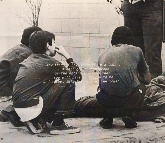 ANTHONY ROMERO &amp;amp; JOSH RIOS, Now this is like a crack in a tower, 2015