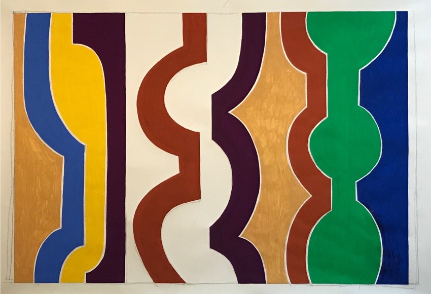 PATRICIA UDELL, #7 -- Composition in Green, 2019