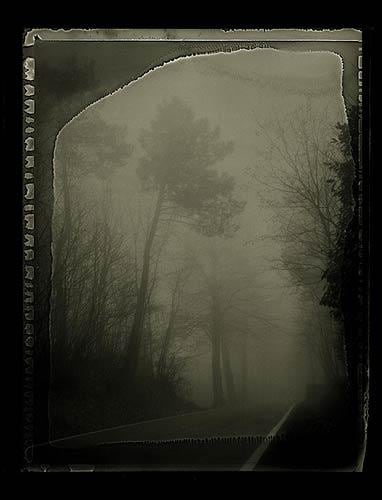 Strada con nebbia verso luca (from the Eternita series), 1995-2004