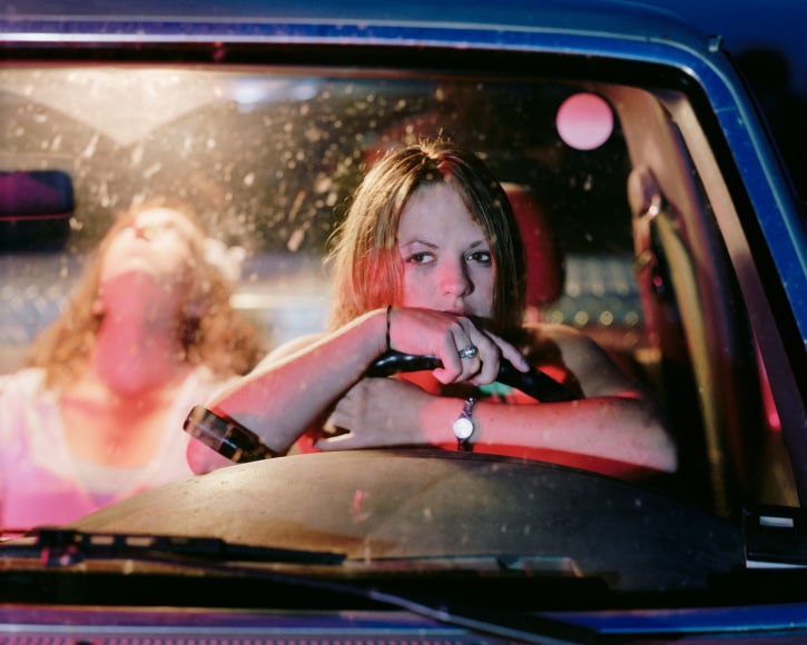 ANGELA STRASSHEIM, Untitled (Girls in Pickup), 2006