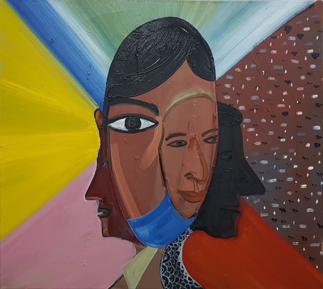 The Four Brothers, Oil on canvas