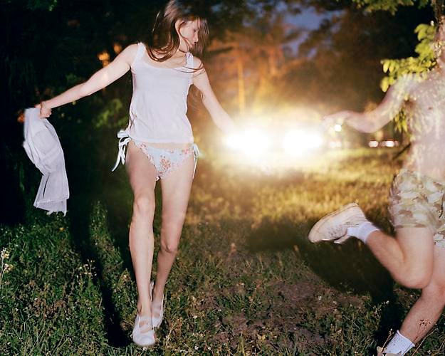 ANGELA STRASSHEIM, Untitled (Headlights), 2005