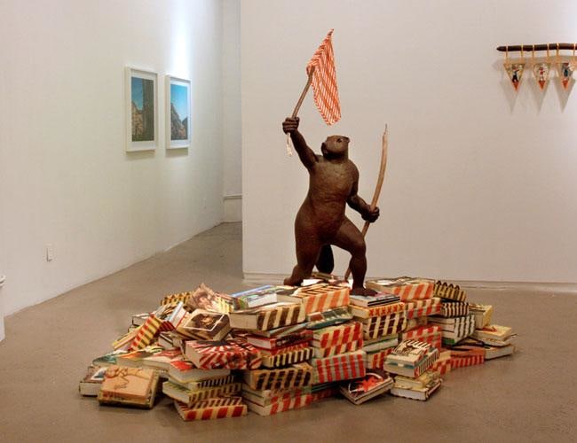 Dam Lines Installation at Andrea Meislin Gallery