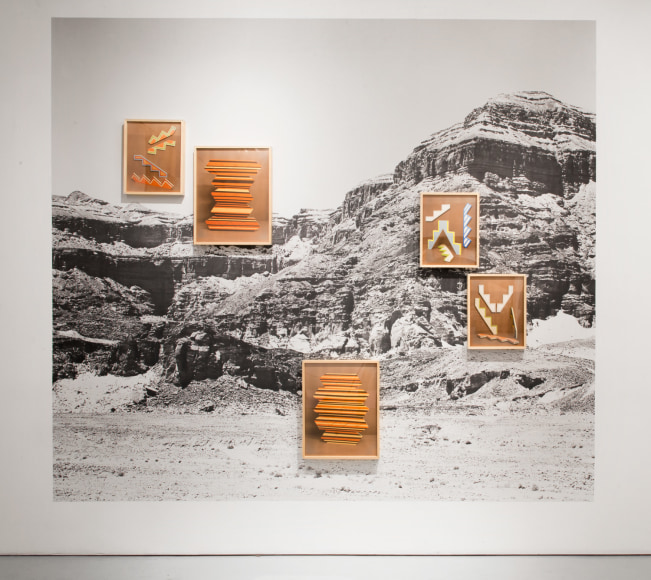 ASSAF EVRON, Untitled (Athens and Oraibi), 2015