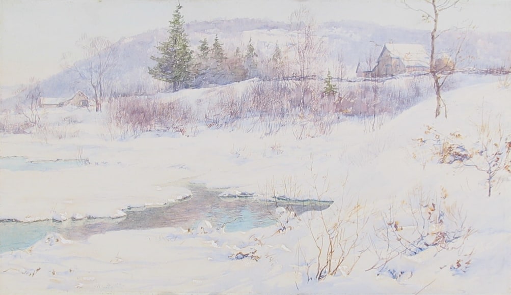 Walter Launt Palmer, Snow and Open Waters
